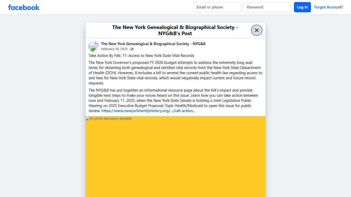 ... - The New York Genealogical & Biographical Society - NYG&B Facebook